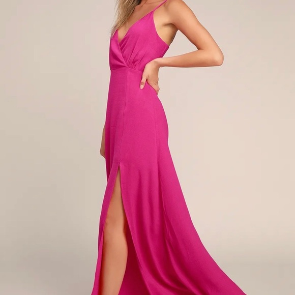 Lulus Dresses Hot Pink Dress Xs From Lulus Poshmark
